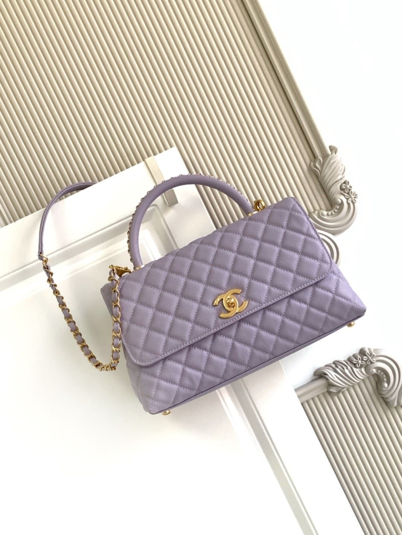 Ch**el top handle bags